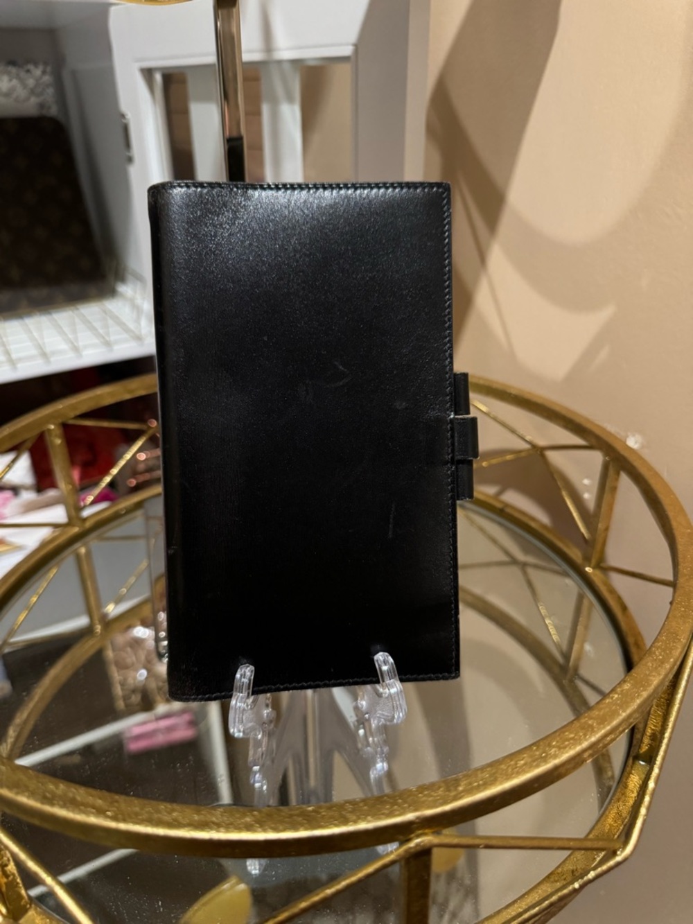 Hermes Agenda GM Black Notebook Cover